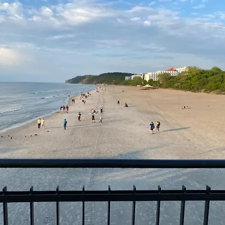 アパート Miedzyzdroje,balticus Promenada Gwiazd 14, Z Odrebnym Salonem I Sypialnia Z Widokiem Na Morze