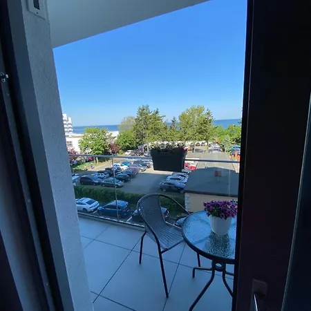 Miedzyzdroje,balticus Promenada Gwiazd 14, Z Odrebnym Salonem I Sypialnia Z Widokiem Na Morze 米兹多洛杰