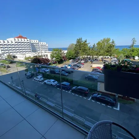 Miedzyzdroje,balticus Promenada Gwiazd 14, Z Odrebnym Salonem I Sypialnia Z Widokiem Na Morze 公寓